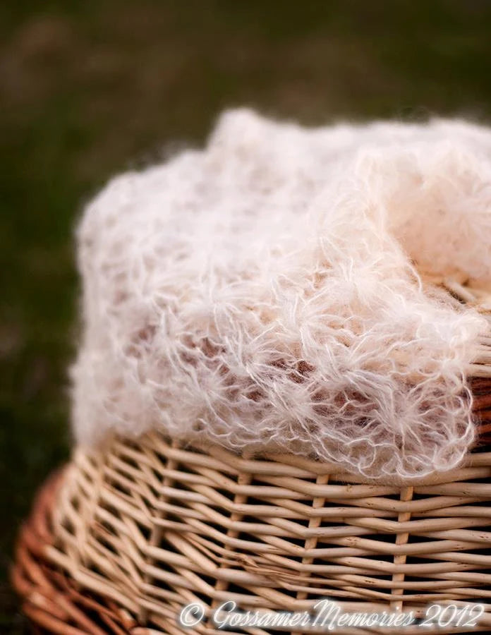 Gossamer Wrap Photo Prop Knitting Pattern - Digital Download