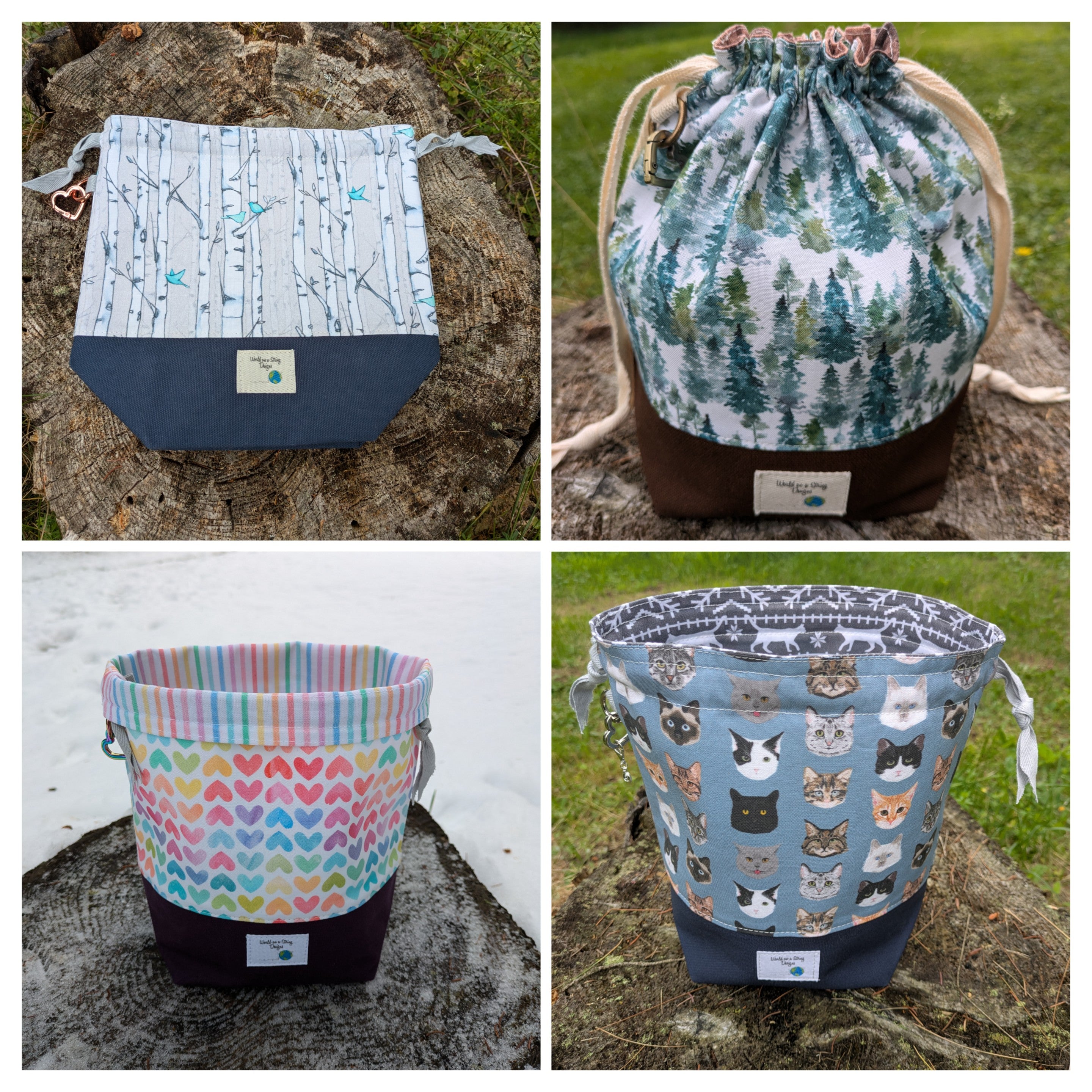 Project Bags – World On A String Designs