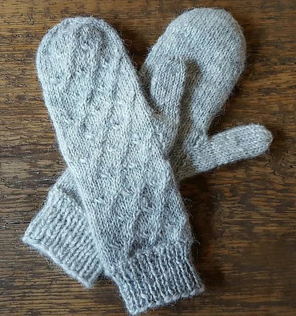 First Frost Mittens Knitting Pattern - Digital Download