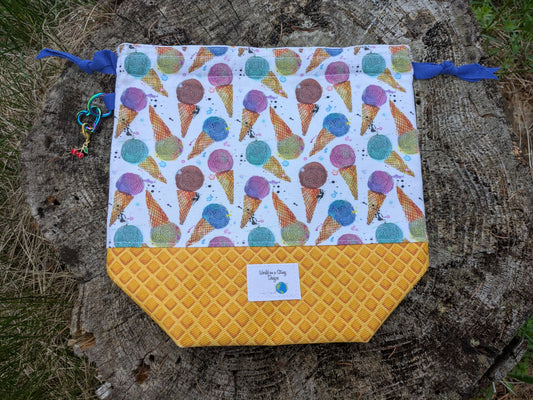 Stitcher's Stuff Sack - Ice Cream Social